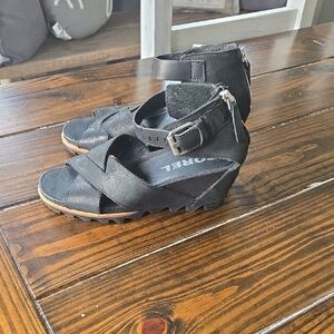 Sorel Wedge Sandals